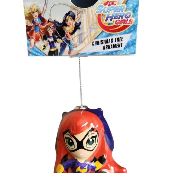 Hallmark DC Super Hero Girls Batgirl Christmas Tree Ornament Decoration NWT - Picture 2 of 2